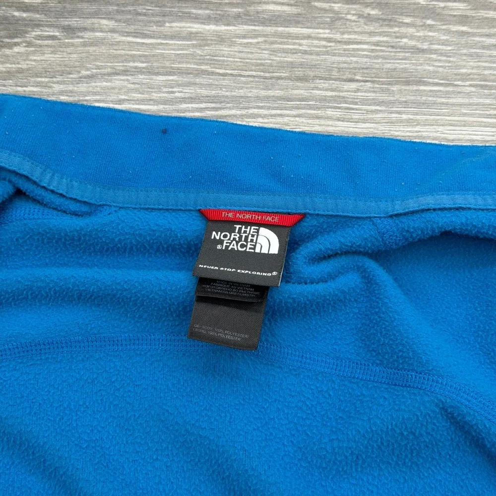 The North Face Jacket Mens Large Blue Polartec Classic Fleece Full Zip Gorpcore